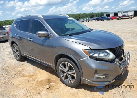 2017 Nissan Rogue Sv z USA, uszkodzony, nr VIN 5N1AT2MV9HC866220